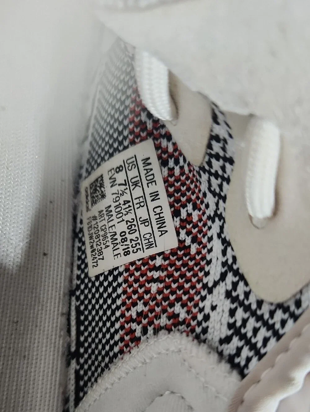 Yeezy Boost 350 V2 Zebra White Black with Red Stripe